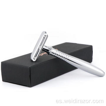 Maquinilla de afeitar de seguridad personalizada Cuchilla de afeitar extraíble